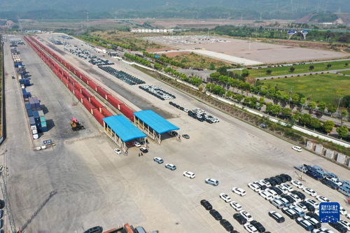 商品車依托鐵路運輸專列走向世界